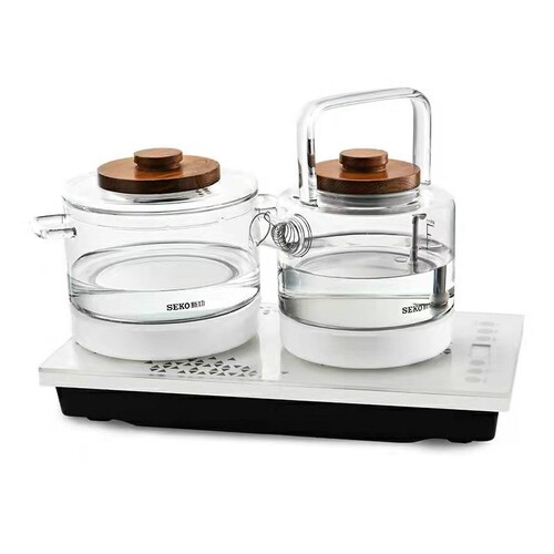 New Gong Electric W6 Fully Automatic Bottom Water Supply Lever Glass Kettle Smart Electric Kettle Tea Art Electric Tea Pot