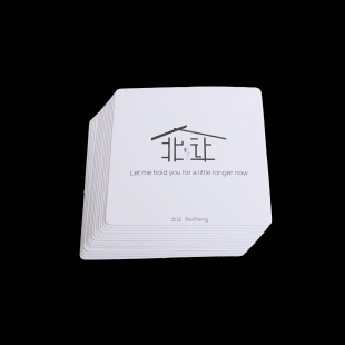Disposable Coasters Square Paper Coasters Absorbent Paper Hotel Guest Room Tea Coasters Square Can Be Customized