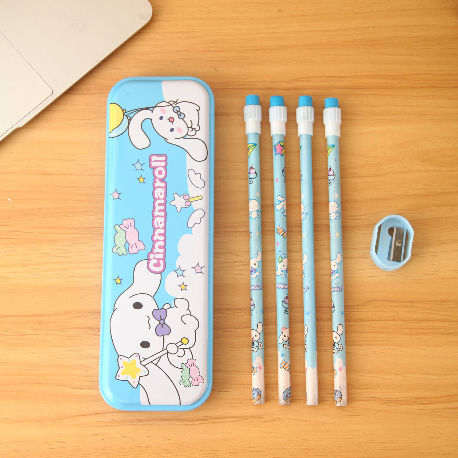 Nuevo estuche para lápices con bonito monstruo Kapibala de dibujos animados para estudiantes de primaria y secundaria, práctico juego de papelería, regalo