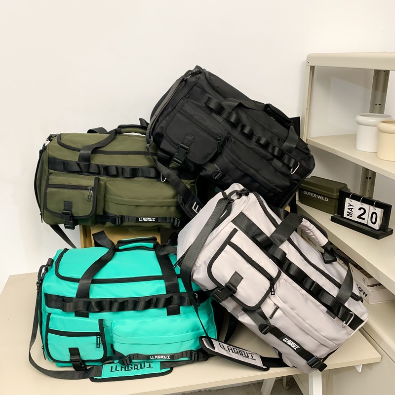 Bolsa de viaje de alta calidad para hombres, bolsa de gimnasio de gran capacidad, mochila multifuncional, mochila, bolsa de mano