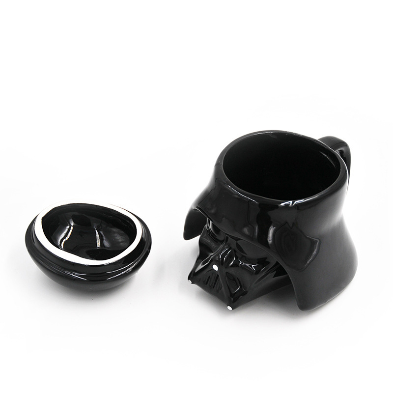 Star Wars Darth Vader Taza de Star Wars Taza de Samurai Negro Taza de Soldado Blanco Taza