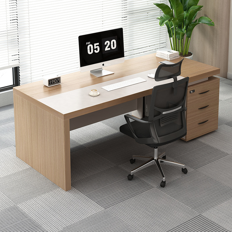 Boss's Office Desk and Chair, Light Luxury and High-End Feel, Boss's Desk, Executive Desk, Administrative Desk, Manager's Desk, Furniture Wholesale Boss's Office Desk and Chair, Light Luxury and High-End Feel, Boss's Desk, Executive Desk, Administrative Desk, Manager's Desk, Furniture Wholesale