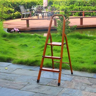 Factory Direct Sales Household Ladder Indoor Folding Ladder Thickened Multi-Functional Herringbone Step Ladder Portable Mobile Staircase Wholesale
