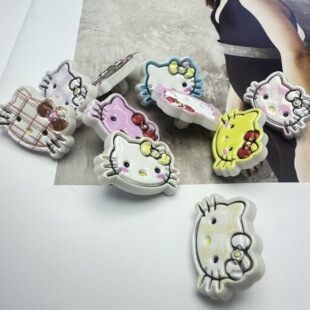 kittyЬ������Ь�����diy�b�����m��crocs����Y��Ь���ۃ�ͯ