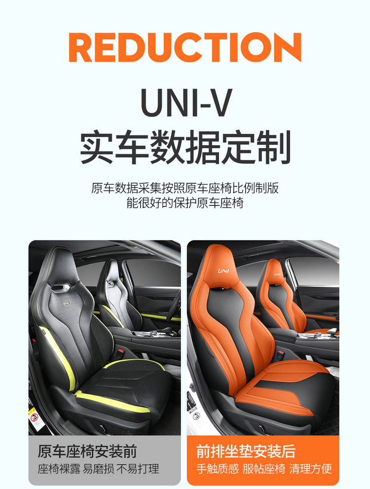 2024 Changan univ Seat Cover Special Full Surrounding Car Seat Cover 23 All Seasons Universal Car Cover Cushion Cover