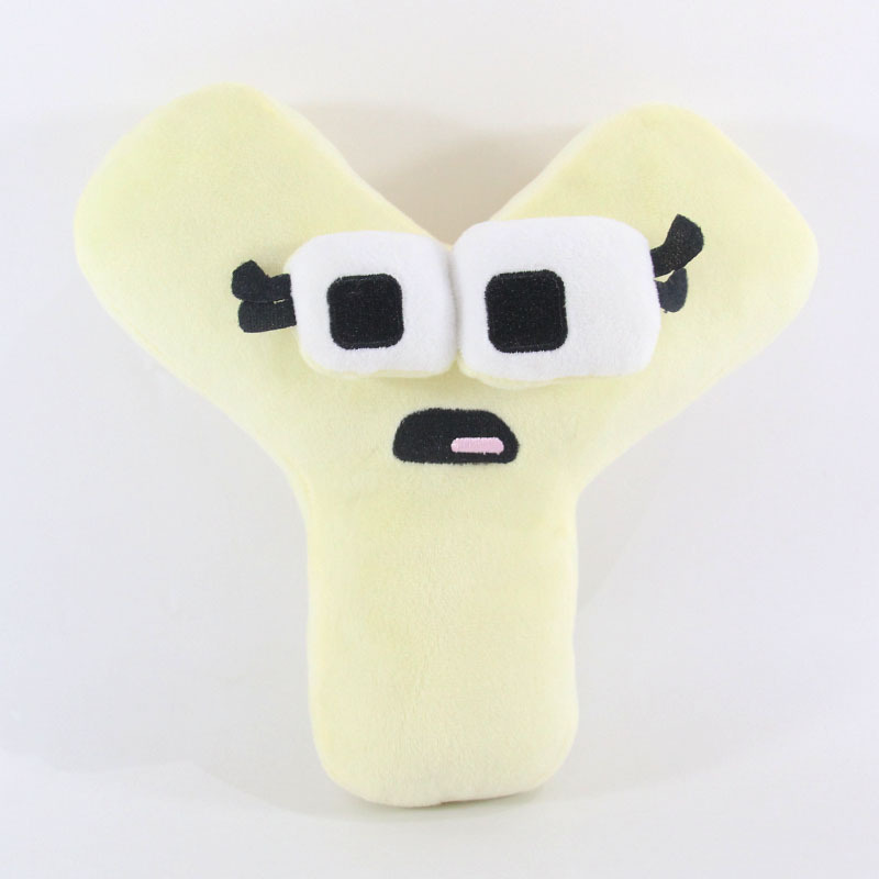 Adorable Juguete De Peluche Con Letras Del Alfabeto Para Niños, Muñeca Educativa display picture 34