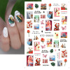 Nail stickers, fruit adhesive fake nails for nails, new collection, 2022, 3D