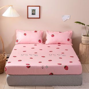 Bed hat bed cover protective cover dust cover 180 × 200 full package 1.5 meters bed Simmons single piece three pieces Jie Qi