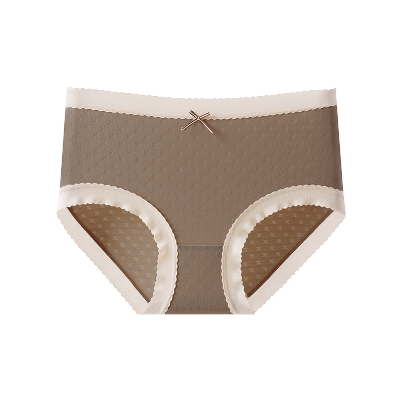 Bragas suaves cepilladas, artesanía cepillada, tela desnuda, niña dulce, artesanía jacquard cepillada, ropa interior de otoño e invierno