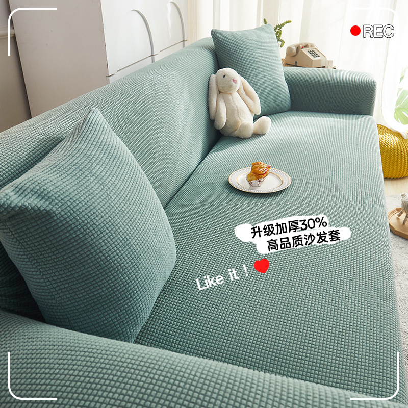 Cubierta universal de sofá al por mayor cubierta universal cuatro estaciones universal antideslizante sofá cojín anti-gato arañazos elástico cubierta completa Toalla de tela