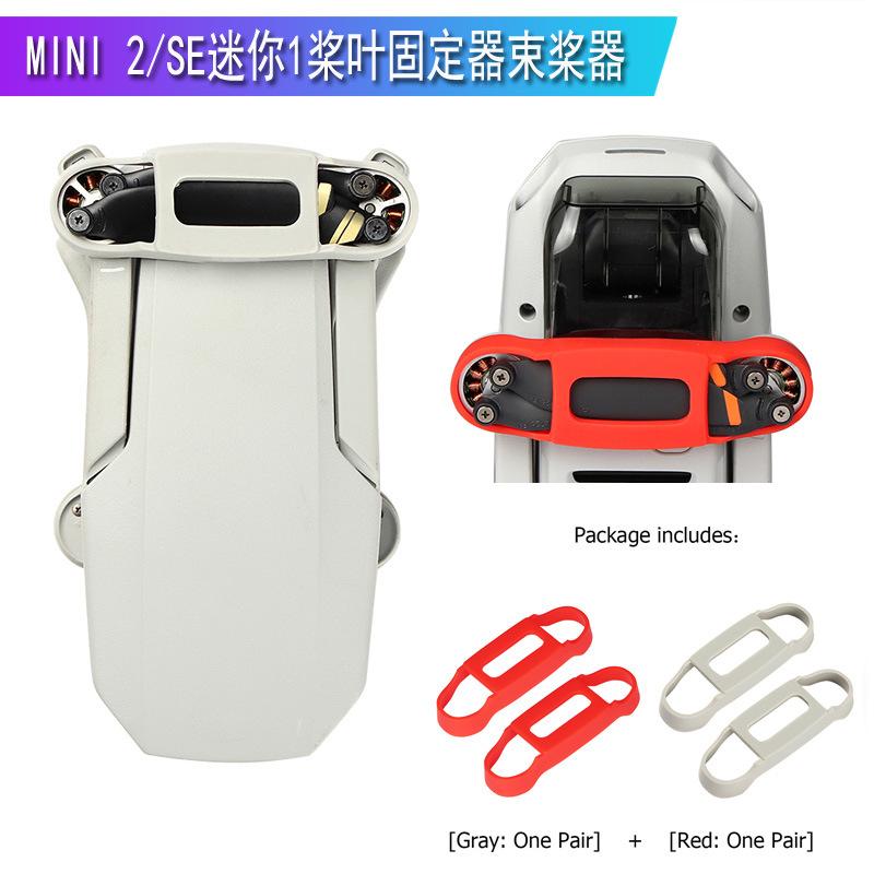 Compatible with DJI Mini 2/SE Mini 1 Propeller Holder, Silicone Propeller Bundle, Aircraft Accessories