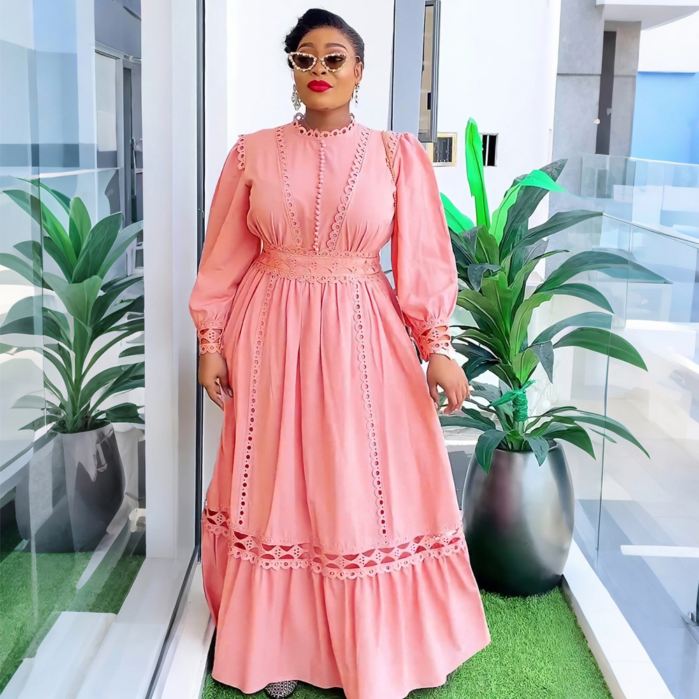 Women's Clothing plus size long skirt elegant long dress skirt_ipsvogv.com