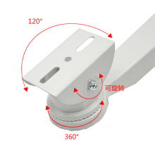 监控抱箍支架电线杆路灯杆监控支架室外加长挑臂支架枪机球机支架