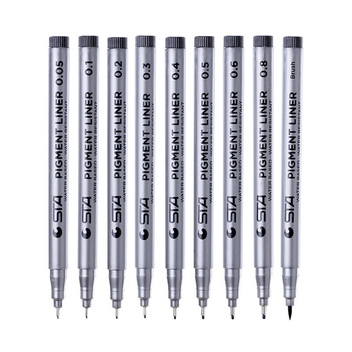 Star 8050 art hook needle pen comic design engineering drawing hook pen stroke sketch hand-painted pen