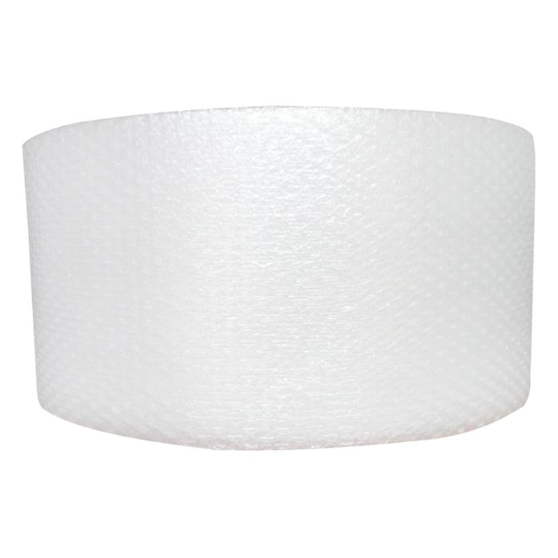 Nuevo material de doble capa de una sola capa de embalaje película de burbujas de doble cara rollo de película de burbujas cojín de aire papel de burbuja película de bobinado entrega rápida dentro de la provincia