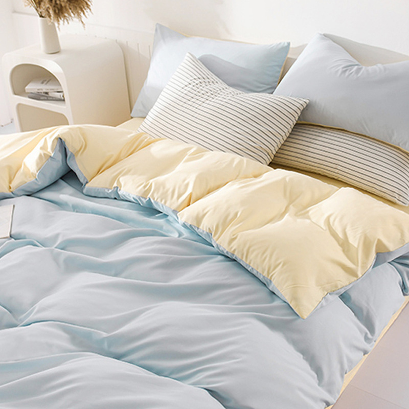 라이트 블루 치즈 + 우유 옐로우