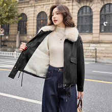 Ƥ�¼�������Ů2025��װ�¿�ʱ��С���Ӷ̿�ë���Ƥ���� ZH2659