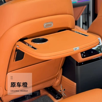 Suitable for Ideal L9L8L7L6/One Car Small Table Multi-Functional Middle Row Seat Back Table Non-Destructive Wholesale (Car table board) - l6-original-small-table-orange-1-pack-wireless-water-filling-cup-holder-model