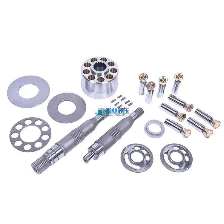 液压泵总成PVD45 64 90 100 125维修柱塞缸体配油盘九孔板配件