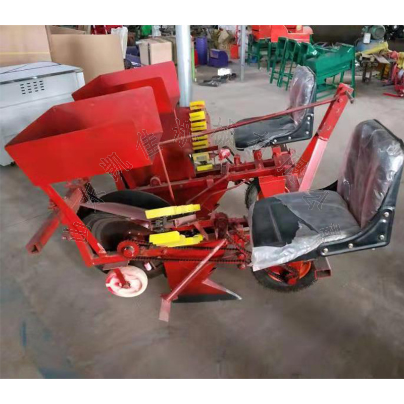 拖拉机后置式大葱种植机 座驾式大葱移栽机 农用葱苗种植机器现货