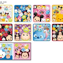 授权可TSUM方巾 维尼米奇头tsum卡通纯棉印花割绒小毛巾擦手巾