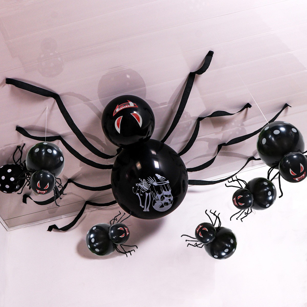 Transfronterizo Amazon Halloween cumpleaños decoración cadena de globo fiestas personalizadas set de globo