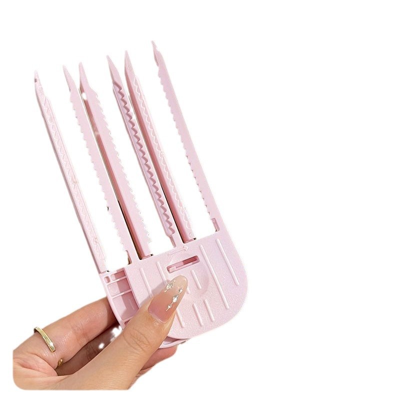 Corea del Sur artefacto de plástico de viento peinado raíz de cabello flojo natural pin de cabello flojo sin marcas artefacto de estilo flojo