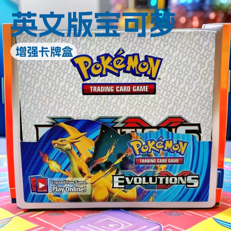 Pokémon Cards English Version Pokemon Pokémon Card Booster Box Blind Box Pokémon Puzzle Game