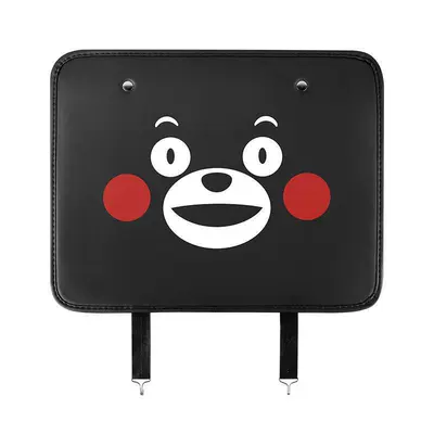 Chair back anti-kick pad – Box Cartoon Pikachu - kumamoto-bear-wear-resistant-fiber-leather-single-pack