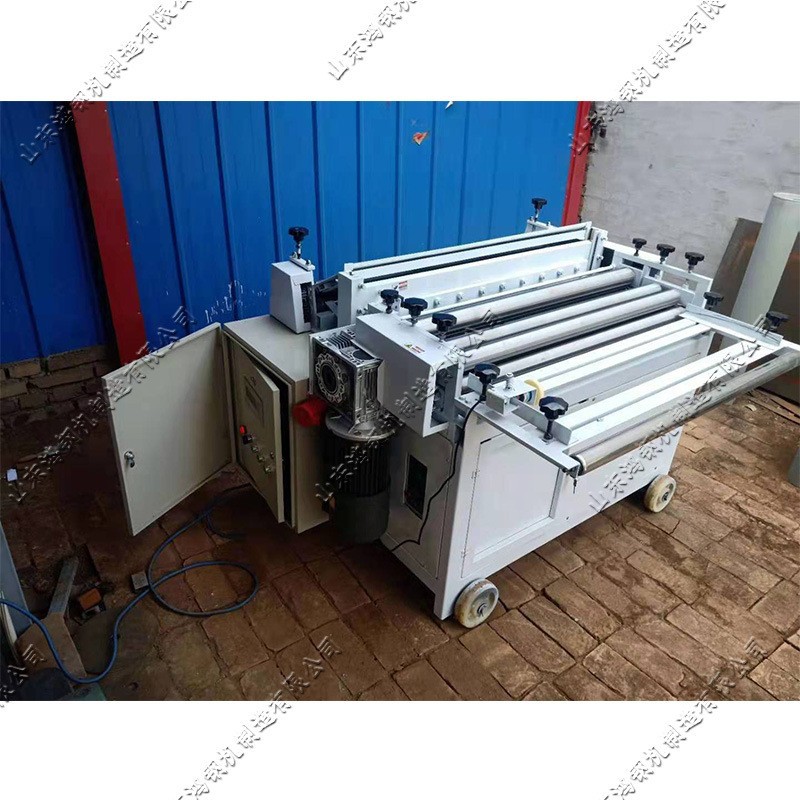 铁皮保温卷板卷圆一体机 保温桶电动卷板起线机 铁皮保温卷圆机