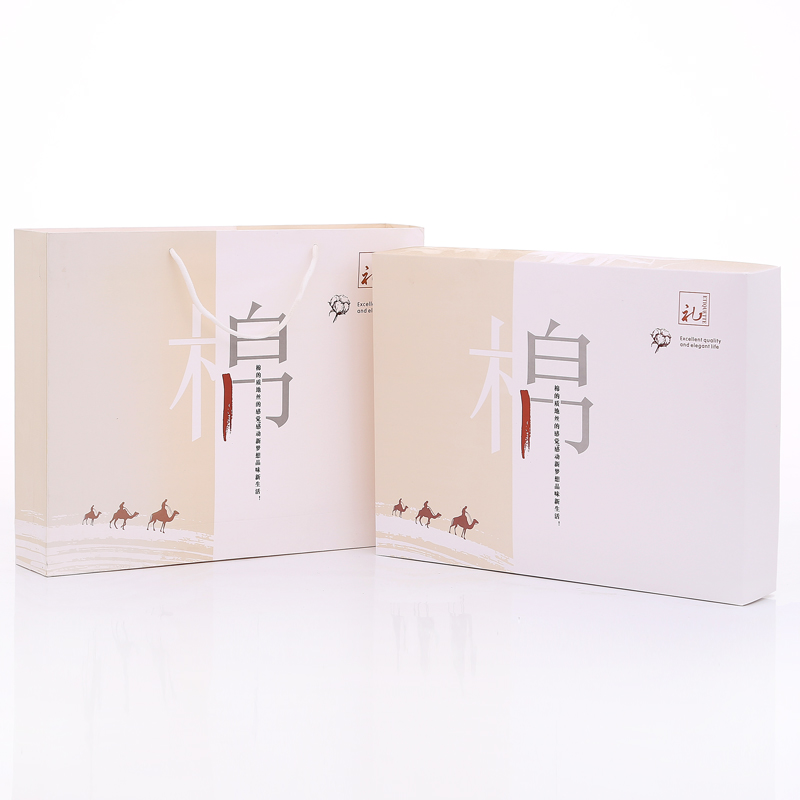 Caja vacía de toallas, toallas de baño, caja de regalo de boda, regalo de aniversario, bolsa de regalo, caja de embalaje personalizada 3 artículos