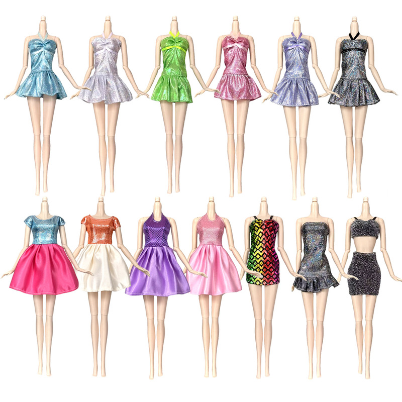 New Model Suitable for 30-32cm Supermodel Barbie Doll Toys, Dress-Up Skirts, Clothes, Accessories, and Gowns for Cross-Border Sales New Model Suitable for 30-32cm Supermodel Barbie Doll Toys, Dress-Up Skirts, Clothes, Accessories, and Gowns for Cross-Border Sales