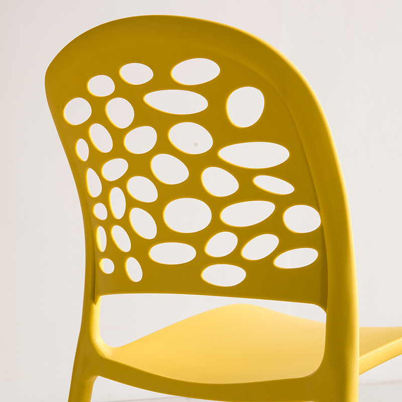 Silla nórdica de estilo minimalista moderno, silla para bodas en hoteles, mesa y silla de banquete huecas Eames, muebles para comedor.