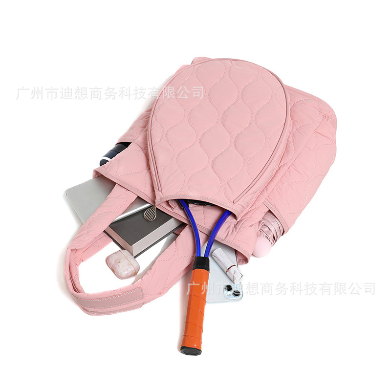Bolsa de almacenamiento de raquetas de tenis de alto valor nuevo deportivo al aire libre de gran capacidad raquetas de bádminton cubierta de bolsas de hombro image 4