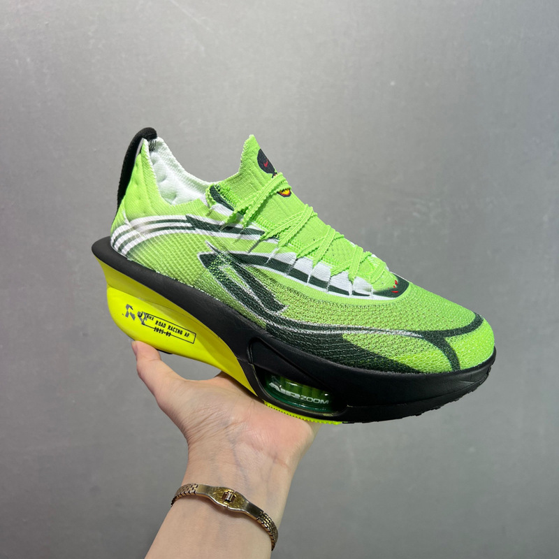 Putian Shoes High Version Alphafly Carbon Plate Running Shoes Men's Thick-Soled Air Cushion Casual Sports Shoes Women's Racing Trendy Running Shoes