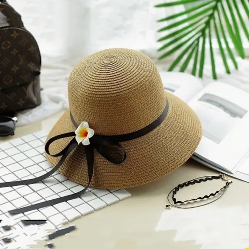 Korean women's summer hats for girls, parent-child fishing hats, beach parent-child bowl hats, sunshade cool hats, sun protection hats