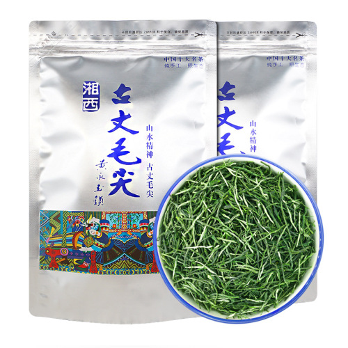 Xincha Guzhang Maojian Mingqian green tea 250g bagged tea, Hunan Xiangxi specialty, strong flavor and durable to brew