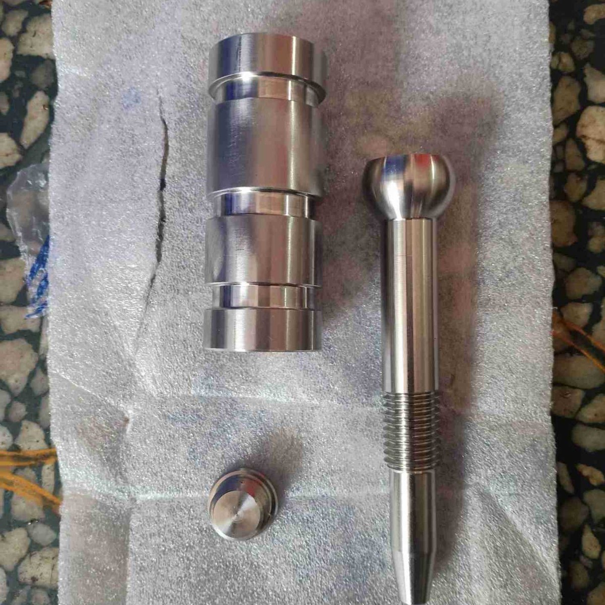 不锈钢隐蔽式组合沉降观测点监测水准点测钉预埋件测量标志