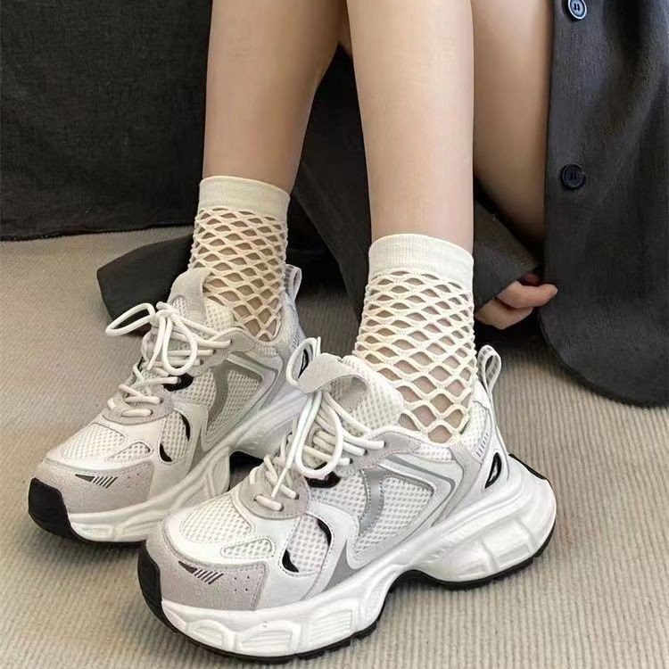 Women's Breathable Running Shoes With Thick Sole For Summer_voghion.com