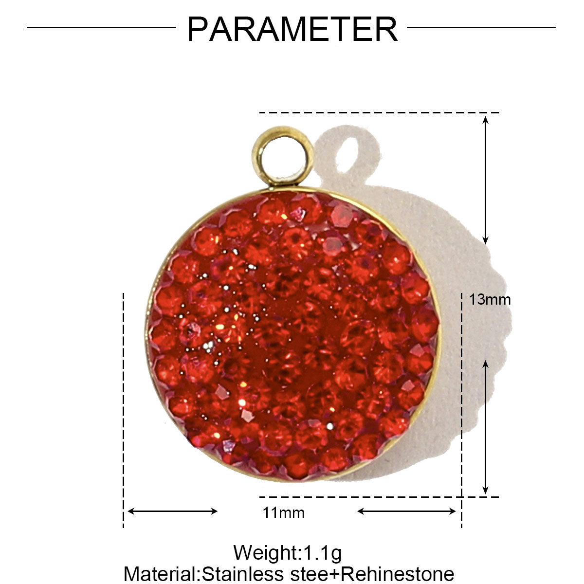 4g Weight Pendant Jewelry Making Type 5 PCS/Package Quantity 304 Stainless Steel Material Star Pattern Vacation, Classic Style Style Inlay Craft 5 PCS/Package Titanium Steel Star Pendant DIY Ornament Accessories 16