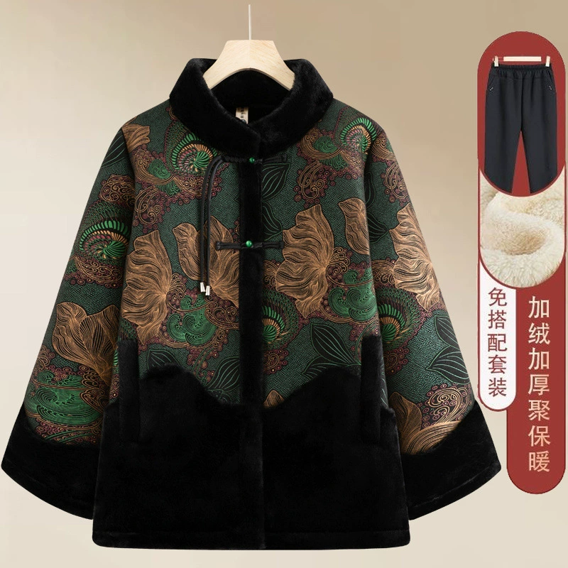 Флисовая утеплённая куртка с велюровой отделкой (mink velvet), усиленное утепление, western‑стиль, куртка или комплект