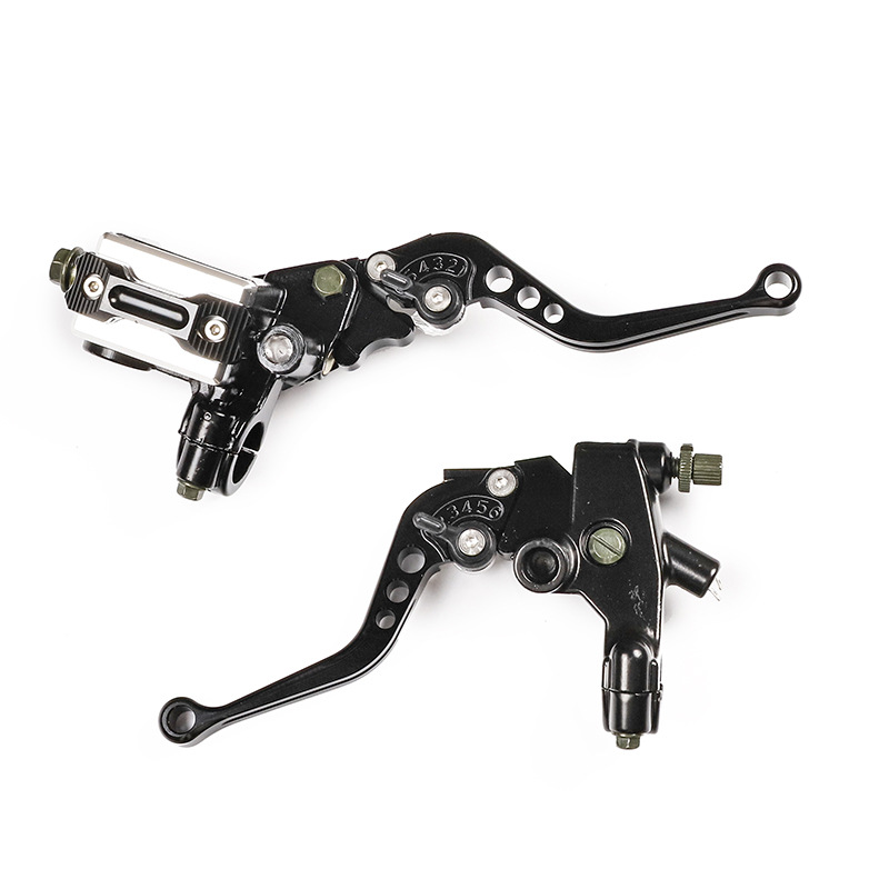 Motocicleta modificada 7 / 8 "22mm bomba de freno superior bomba hidráulica CNC ajustable montaje de embrague de boquilla