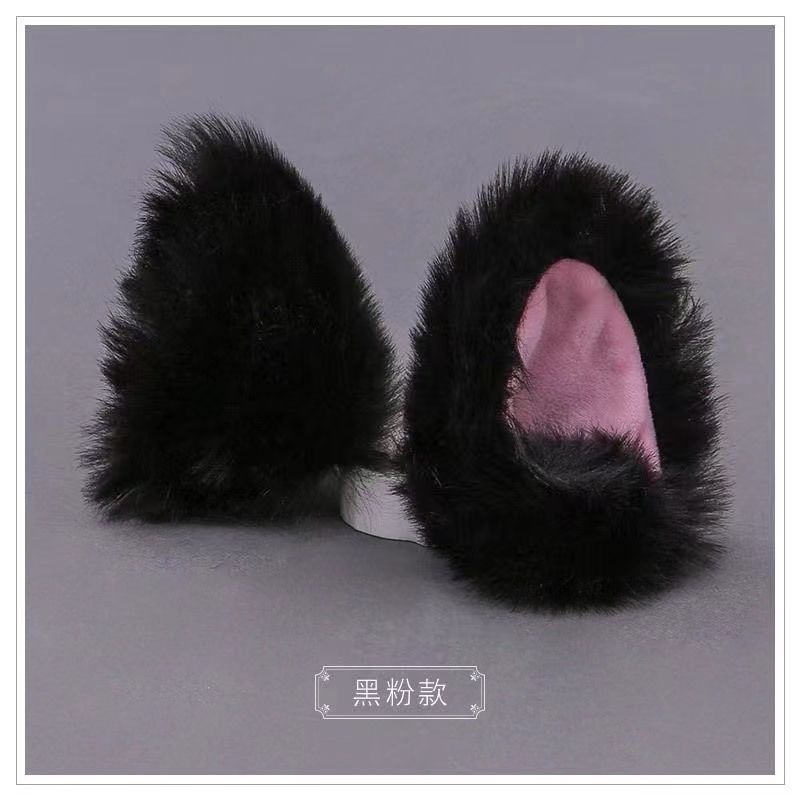 Orejas de conejo de peluche de doble cara DIY accesorios para el cabello horquilla productos semiacabados embalaje de flores Orejas de conejo Accesorios Al Por Mayor