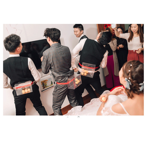 Electric Butt Expert Wedding Marriage Bridal Reception Door Blocking Wedding Night Bride Kidnapping Groomsmen Prank Props Set Groom Humiliation