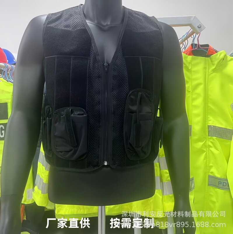 Shenzhen Longgang Pinghu Reflective Clothing Manufacturers Are Required Classy Customized Export Reflective Vests Reflective Clothing Cotton Clothing