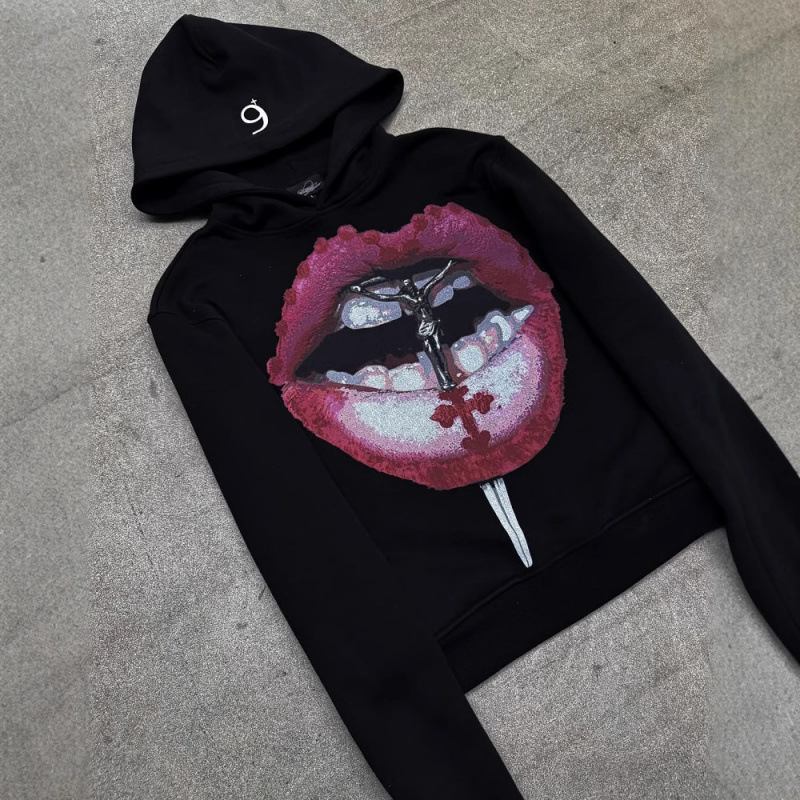 Men's Clothing Street Fashion Y2k Europe And The United States Wholesale Personalized Printing Loose Sweater Long Sleeved Pullover Hoodie_voghion.com