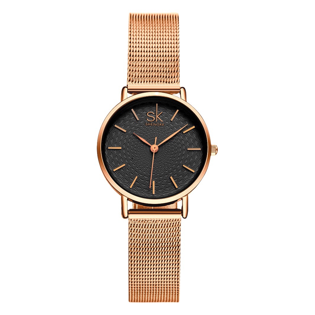 SK reloj de mujer reloj de cuarzo de malla de alta apariencia para mujer reloj Guangzhou reloj transfronterizo reloj al por mayor reloj de mujer