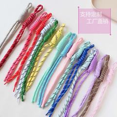 miu系尼龙绳子编织挂绳ins手机挂链彩色挂件编织绳手工手绳几何