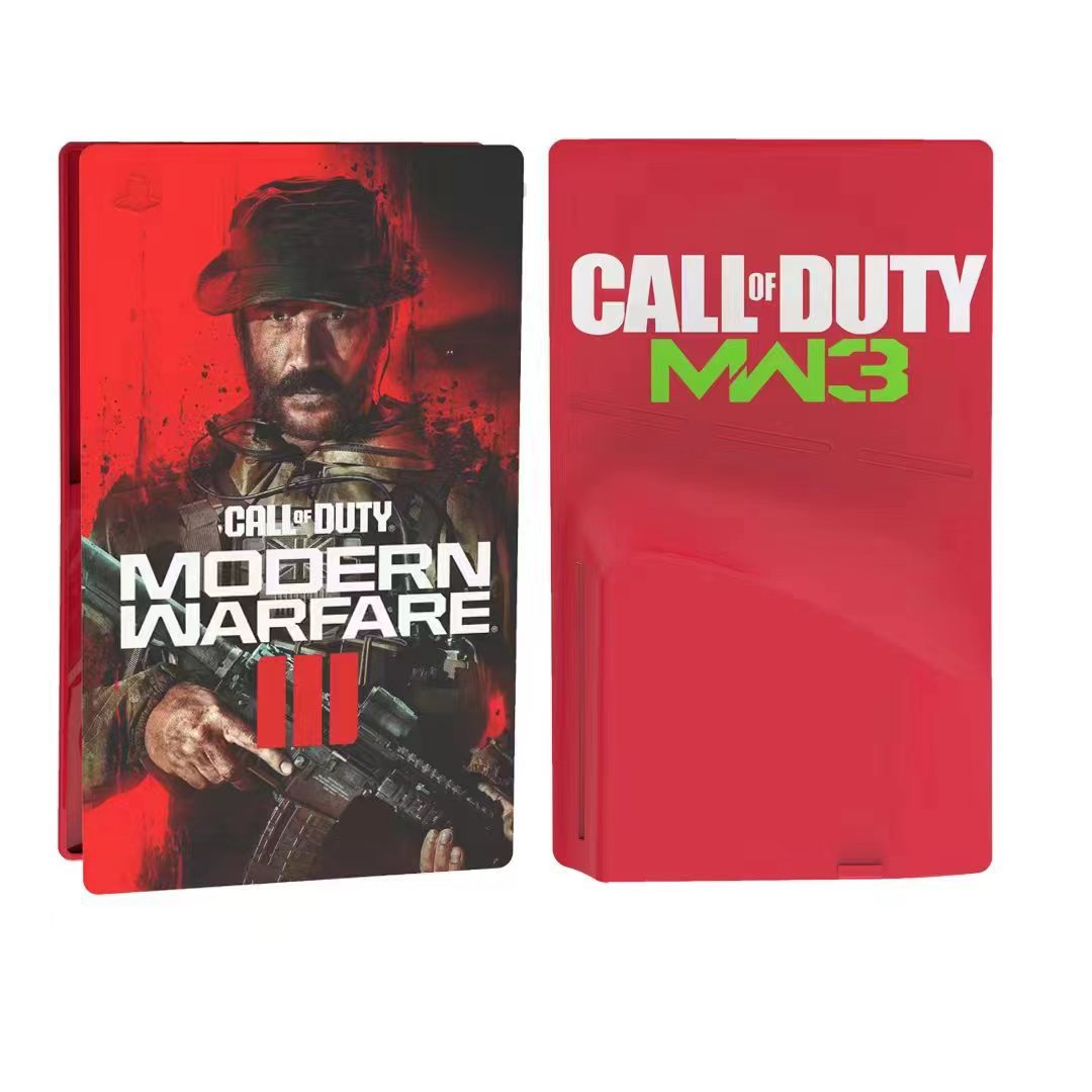 Funda de silicona para host PS5 Slim Funda protectora PS5 Slim Funda protectora de silicona dividida con patrón de silicona