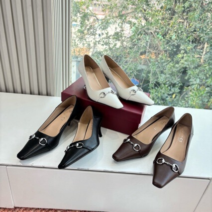 French-Style Thin-Heeled Retro Pointed-Toe Women's Shoes, 2026 New Spring Elegant Black Commuter High Heels French-Style Thin-Heeled Retro Pointed-Toe Women's Shoes, 2026 New Spring Elegant Black Commuter High Heels